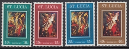 St. Lucia 1971 - Easter - Rubens: Descent From The Cross - Mi 282-285 ** MNH - Ste Lucie (...-1978)