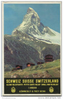 Schweiz - Kleine Reliefkarte 1:600 000 Schweiz - Kümmerly & Frey Bern - Wereldkaarten