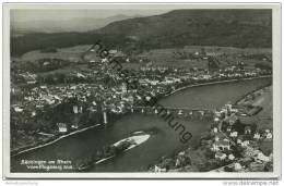 Säckingen - Flugaufnahme - Foto-AK - Verlag Franckh Stuttgart 40er Jahre - Bad Saeckingen