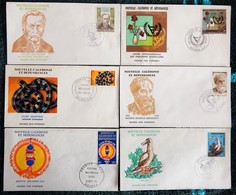 6 ENVELOPPES 1ER JOUR NOUVELLE CALEDONIE ANNEES 1975/1983 - Covers & Documents