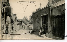 CPA. D21. CHENOVE . RUE HAUTE . Edit BOGAND - Chenove