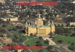 Iowa Des Moines State Capitol Building - Des Moines