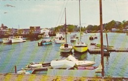 Maine Kennebunkport Boating Scene 1972 - Kennebunkport