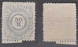 Brazil Brasil Mi# 60 * Mint 50R Cifra 1887 - Neufs