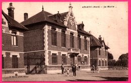 Arleux - La Mairie - Animée - Photo E. BARON - 1945 - Arleux