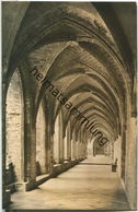 Kloster Chorin - Östlicher Kreuzgang - Foto-Ansichtskarte Handabzug - Verlag Rotophot Bestensee 60er Jahre - Chorin