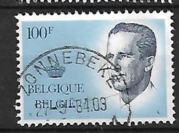 OCB Nr 2137 Boudewijn Baudouin Velghe Centrale Stempel Zonnebeke - 1981-1990 Velghe