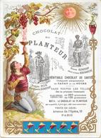 CHOCOLAT  LE PLANTEUR - CARTE GRAND MODELE 13 - Chocolat