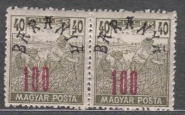 Hungary Baranya 1919 Mi#55 Pair, Mint Never Hinged - Baranya