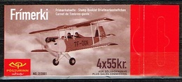ISLANDE / Neufs **/MNH**/ 2001 - Avions Anciens - Postzegelboekjes