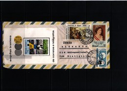 Brazil Interesting Airmail Registered Letter - Storia Postale