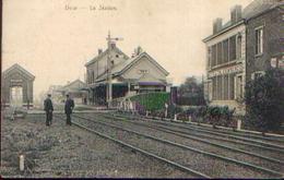 DOUR « La Station» - Ed. Thiry Frères , Dour (1911) - Dour