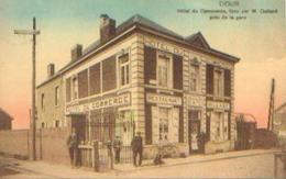 DOUR « Hôtel Du Commerce ; Tenu Par M. Collard Près De La Gare »» - Ed. Thiry Frères, Dour (1909) - Dour