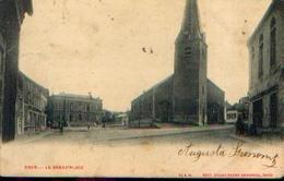 DOUR « La Grand’place» - Ed. Grand Bazar Universel, Dour (1905) - Dour