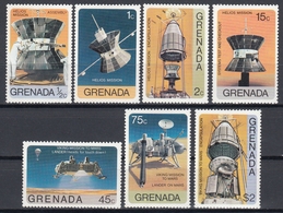 Grenada 1976 - Viking And Helios Space Missions - Mi 790-796 ** MNH - North  America