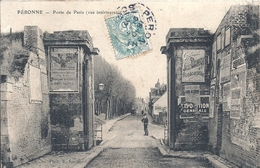 Delcampe - SOMME - 80 - PERONNE - Porte De Paris -Vue Intérieure - Peronne
