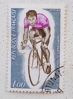 FRANCE Vélo Cycliste Cyclisme Bicycle Cycling Fahrrad Radfahrer Bicicleta Ciclista Ciclism, Yvert 1724 Oblitere - Cyclisme
