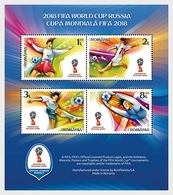 Roemenië / Romania - Postfris/MNH - Sheet WK Voetbal 2018 - Neufs