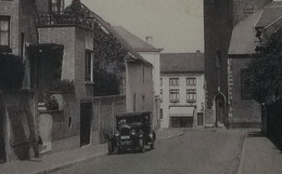 Dour L'Eglise Avec Automobile - Dour