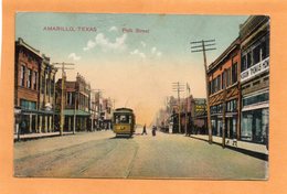 Aamarillo Tex 1910 Postcard - Amarillo