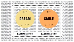 Denemarken / Denmark - Postfris/MNH - Sheet Yoko Ono 2018 - Ungebraucht