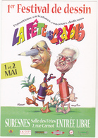 MORCHOISNE  REDON  - Caricature Chirac Et Jospin Festival Dessin Suresnes Fete Des Crayons  - CPM  10,5x15 TBE - Other Illustrators