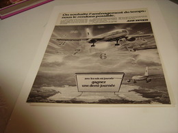 ANCIENNE PUBLICITE LE TEMP RETROUVE  AIR INTER 1979 - Werbung