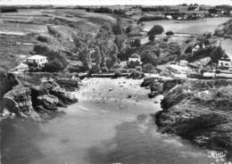 56-BELLE-ILE-EN-MER- PORT ET PLACE RANONETTE VUE DU CIEL - Belle Ile En Mer