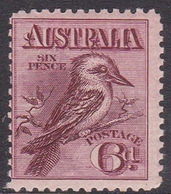 Australia ASC 126 1914 Kookaburra 6d Claret, Mint Never Hinged - Nuovi