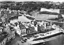 56-BELLE-ILE-EN-MER- HÔTELS DES QUAIS ET ARRIERE PORT VUE DU CIEL - Belle Ile En Mer