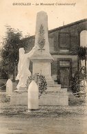 Grisolles...monument Aux Morts...cliche Houlez - Grisolles