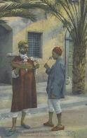 Ethniques Et Cultures - Maghreb - Maroc - Marchand De Fleurs - Mention Midelt 1924 - Afrique