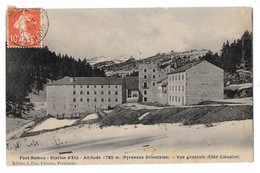 FONT ROMEU (66) Vue Générale Coté Calvaire éditeur Fau - Autres & Non Classés