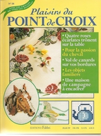 01 Plaisirs Du Point De Croix - Edition FABBRI N°38 - Punto De Cruz