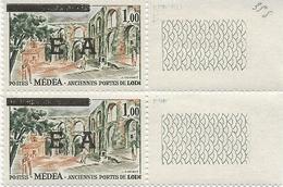 ALGERIE - TIMBRES N° 363 PAIRE NEUVE XX BORD DE FEUILLE -ANNEE 1962 - Unused Stamps