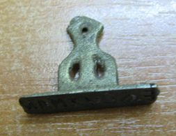 AC -  VINTAGE CASTING IRON SEAL SEALING STAMP #4 - Cachets