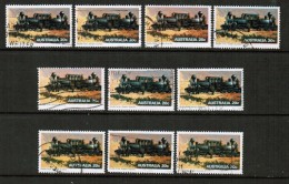 AUSTRALIA  Scott # 707 USED WHOLESALE LOT OF 10 (WH-150) - Vrac (max 999 Timbres)