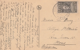 Congo Belge Carte Postale Pour La Belgique 1931 - Brieven En Documenten