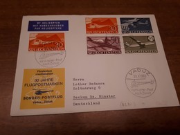 Old Letter - Liechtenstein - Lettres & Documents