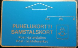 FINLAND - L&G - D1 - REAL 1ST ISSUE With Spelling Error - M000.... - 50 Units - Used - EXTREMELY RARE - Finlande