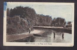 CPA 89 - HERY - La Plage Sur Le Serein - TB PLAN ANIMATION Sur Le Cours D'eau - Hery