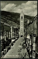 RB 1204 - 1954 Real Photo Postcard - Cars In Vipiteno Sterzing - South Tyrol Italy - Vipiteno