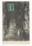Cp,48 ,LA LOZERE , Grottes De DARGILAN , Le Tombeau , Animée , Voyagée - Other & Unclassified