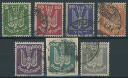 Dt. Reich 344-50 O,BrfStk , 1924, Holztaube, Erhaltung Etwas Unterschiedlich, Mi. 350.- - Used Stamps