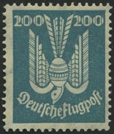 Dt. Reich 349 **, 1924, 200 Pf. Holztaube, Normale Zähnung, Pracht, Mi. 350.- - Used Stamps
