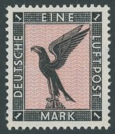 Dt. Reich 382 **, 1926, 1 M. Adler, Postfrisch Pracht, Mi. 150.- - Usados