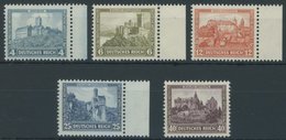 Dt. Reich 474-78 **, 1932, Nothilfe, Postfrischer Prachtsatz, Mi. 190.- - Usados