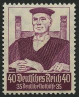 Dt. Reich 564 **, 1934, 40 Pf. Stände, Pacht, Mi. 250.- - Autres & Non Classés