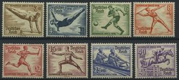 Dt. Reich 609-16 **, 1936, Olympische Spiele, Prachtsatz, Mi. 140.- - Otros & Sin Clasificación