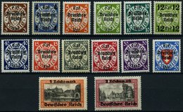 Dt. Reich 716-29 **, 1939, Danzig, Prachtsatz, Mi. 220.- - Other & Unclassified